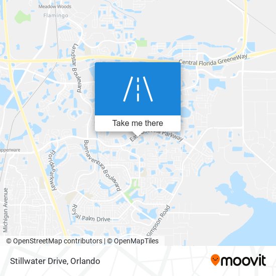 Mapa de Stillwater Drive