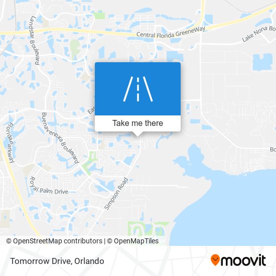 Tomorrow Drive map