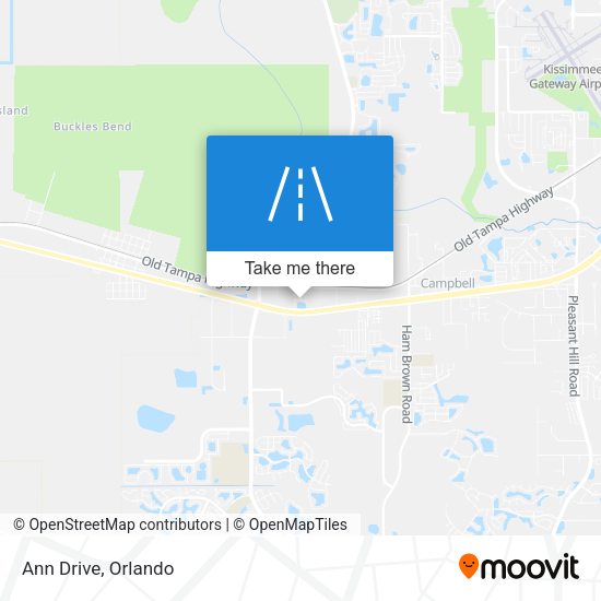 Mapa de Ann Drive