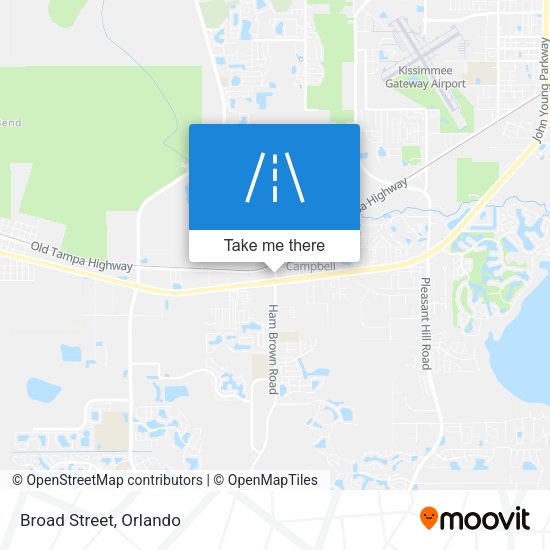 Mapa de Broad Street