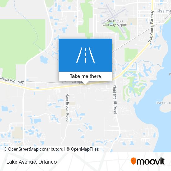 Mapa de Lake Avenue
