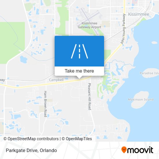 Mapa de Parkgate Drive