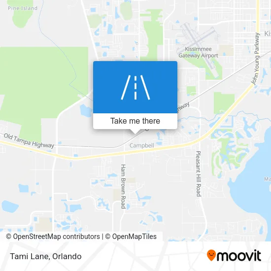 Tami Lane map