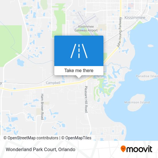 Wonderland Park Court map