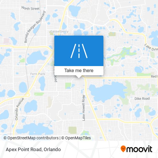 Apex Point Road map