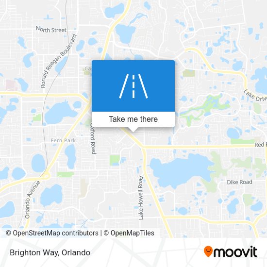 Mapa de Brighton Way