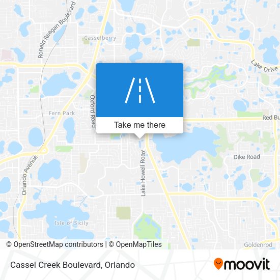 Mapa de Cassel Creek Boulevard