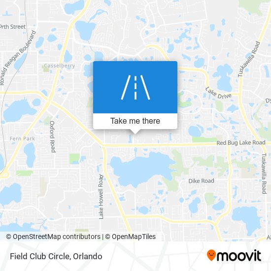 Mapa de Field Club Circle