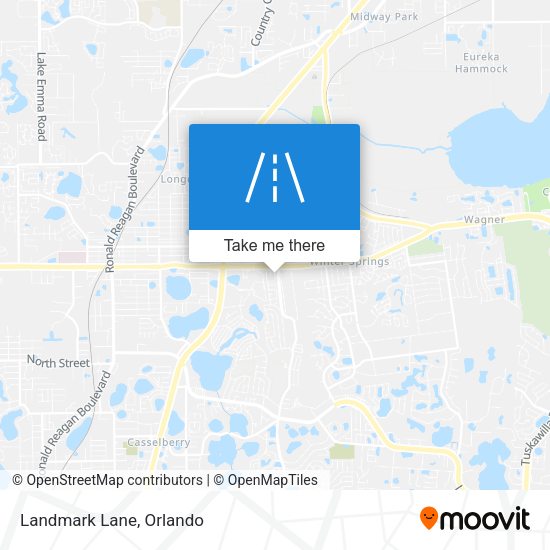 Mapa de Landmark Lane