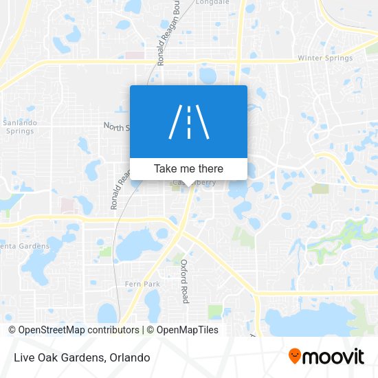Mapa de Live Oak Gardens
