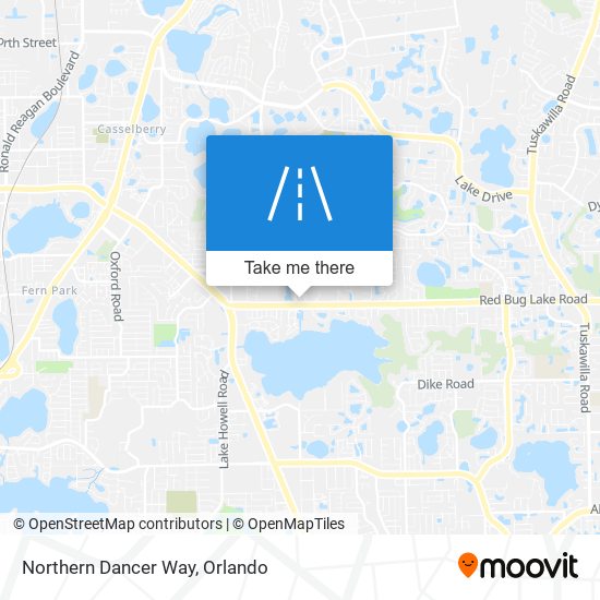 Mapa de Northern Dancer Way