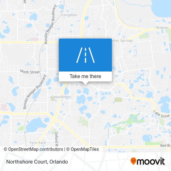 Mapa de Northshore Court