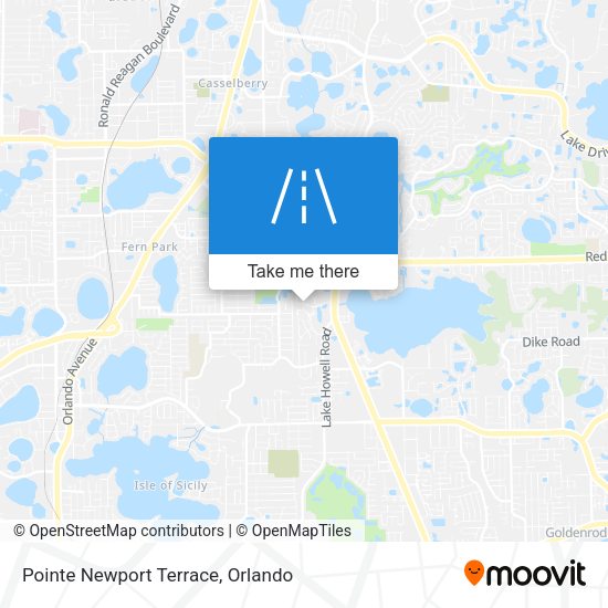Pointe Newport Terrace map