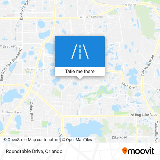 Roundtable Drive map
