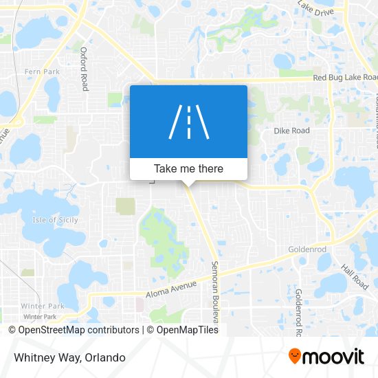 Mapa de Whitney Way