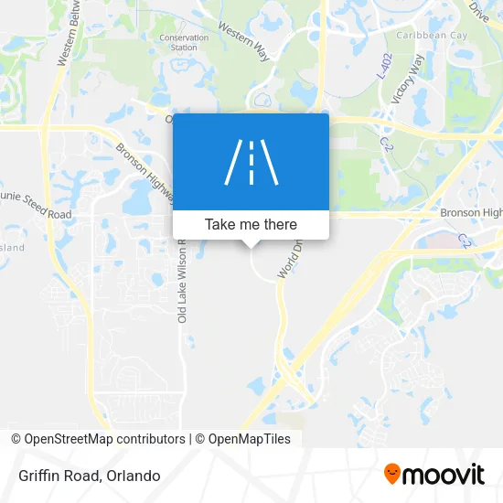 Griffin Road map
