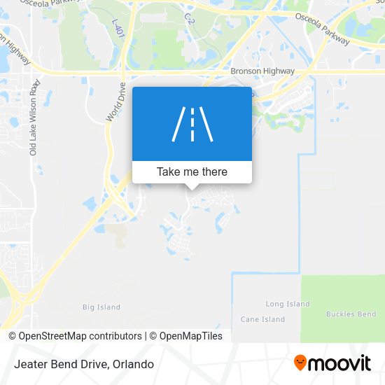 Mapa de Jeater Bend Drive