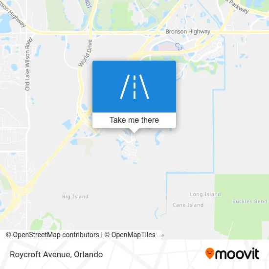 Roycroft Avenue map