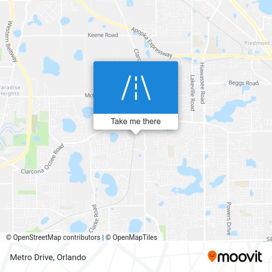 Mapa de Metro Drive
