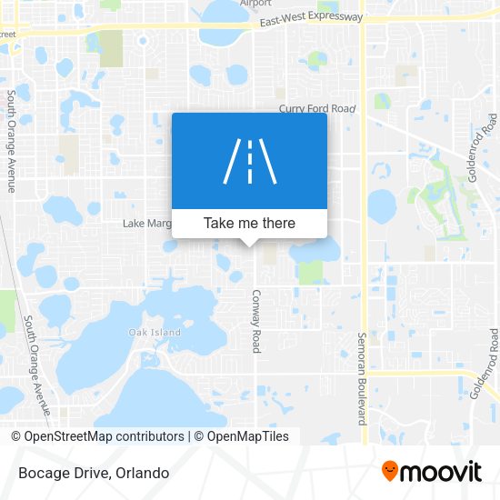 Bocage Drive map