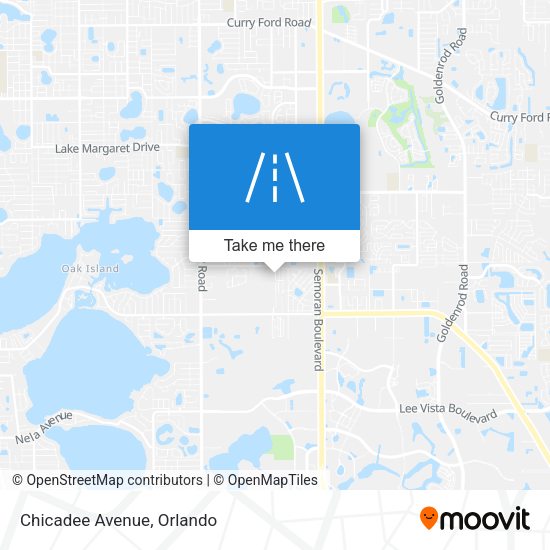 Mapa de Chicadee Avenue