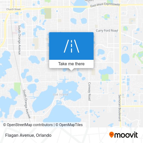 Mapa de Flagan Avenue