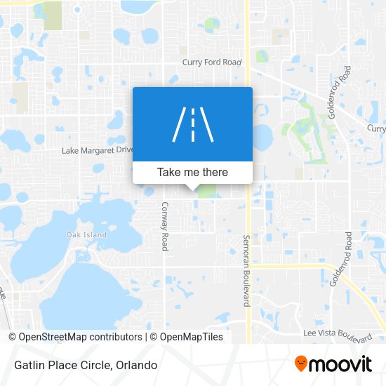 Mapa de Gatlin Place Circle