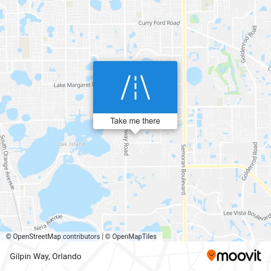 Gilpin Way map
