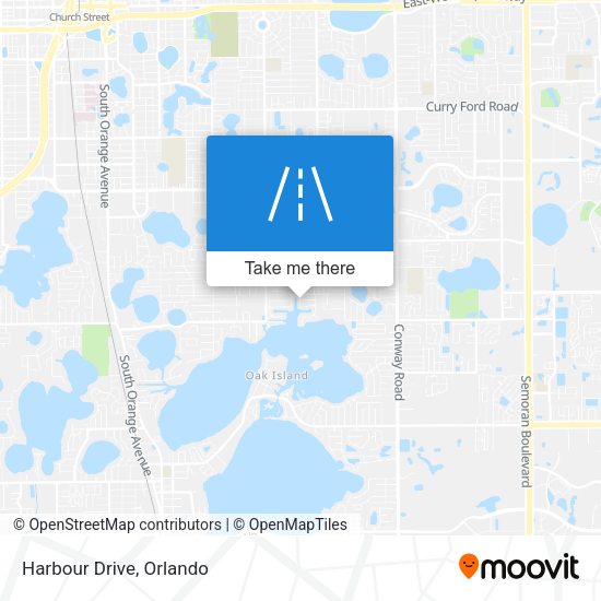 Mapa de Harbour Drive