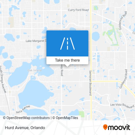 Mapa de Hurd Avenue