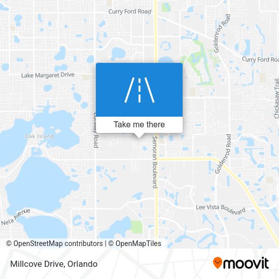 Mapa de Millcove Drive