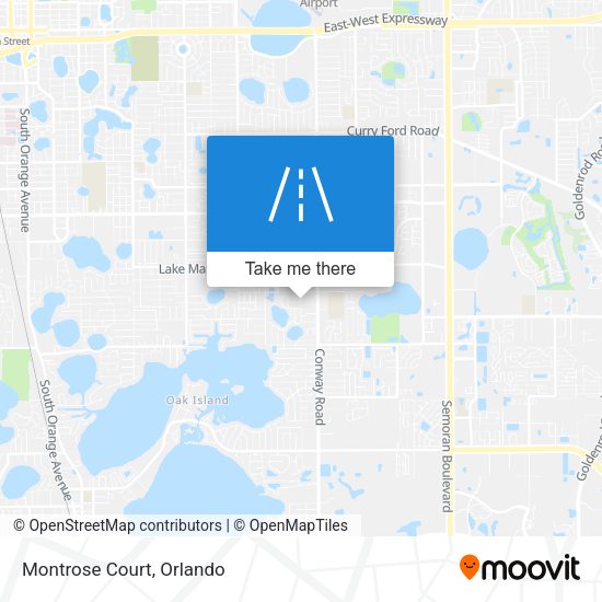 Mapa de Montrose Court