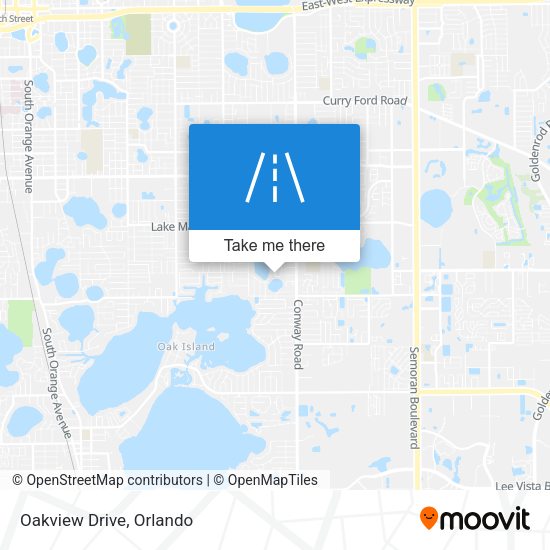 Mapa de Oakview Drive