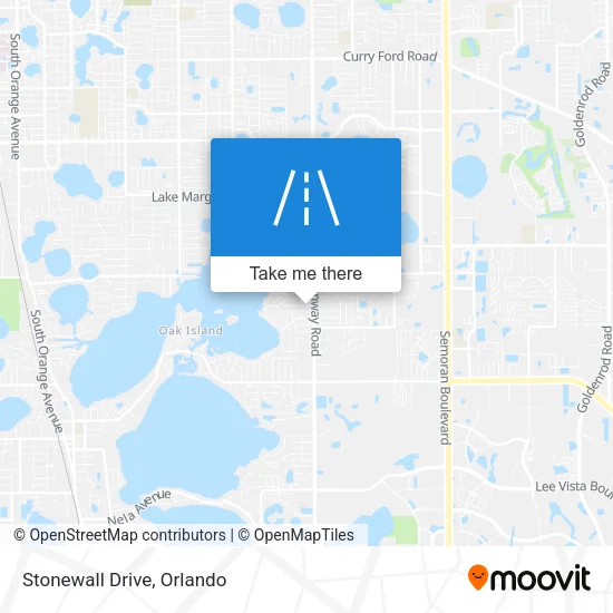 Stonewall Drive map