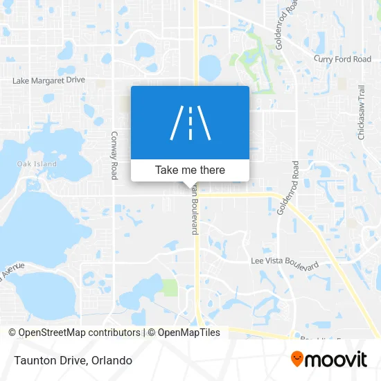 Taunton Drive map
