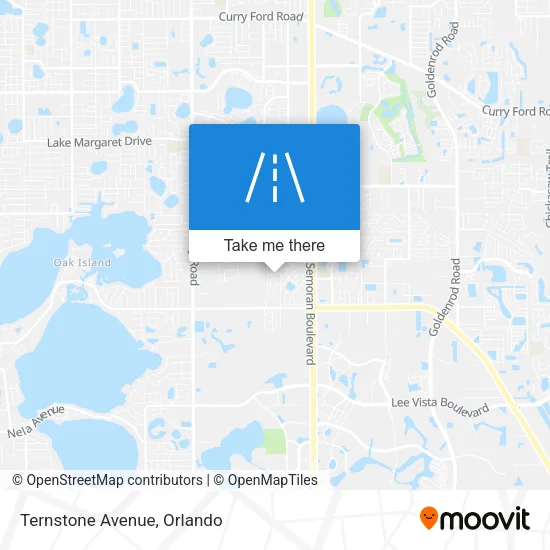 Ternstone Avenue map