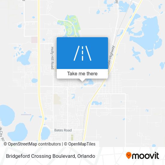 Bridgeford Crossing Boulevard map