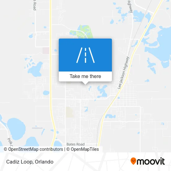 Cadiz Loop map