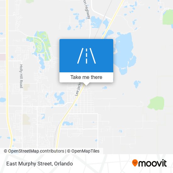 East Murphy Street map