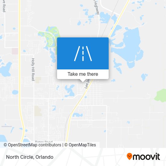 Mapa de North Circle