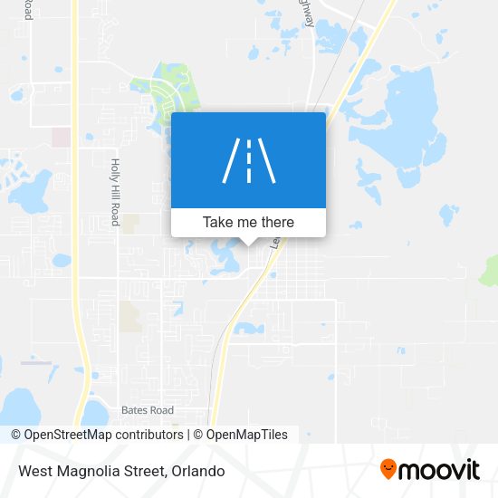 Mapa de West Magnolia Street