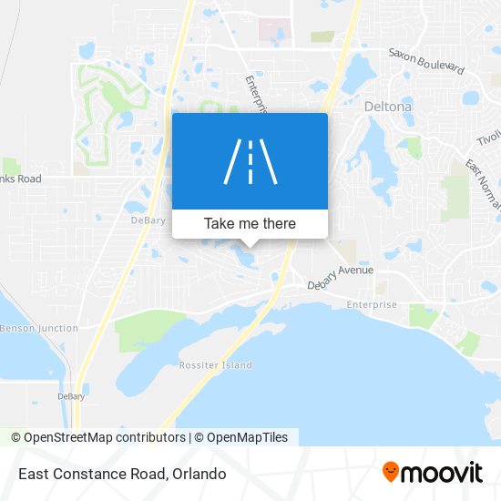 Mapa de East Constance Road