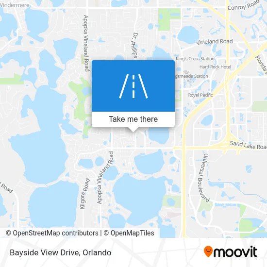 Bayside View Drive map