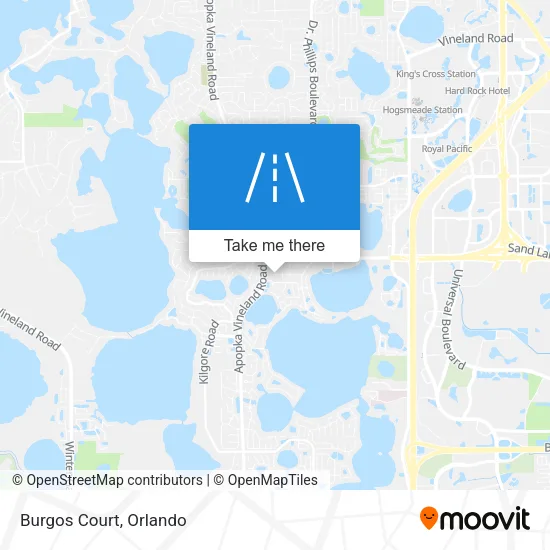 Burgos Court map