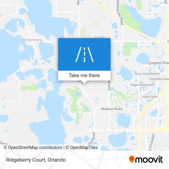 Mapa de Ridgeberry Court
