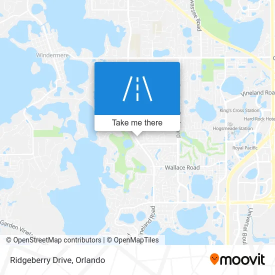 Ridgeberry Drive map