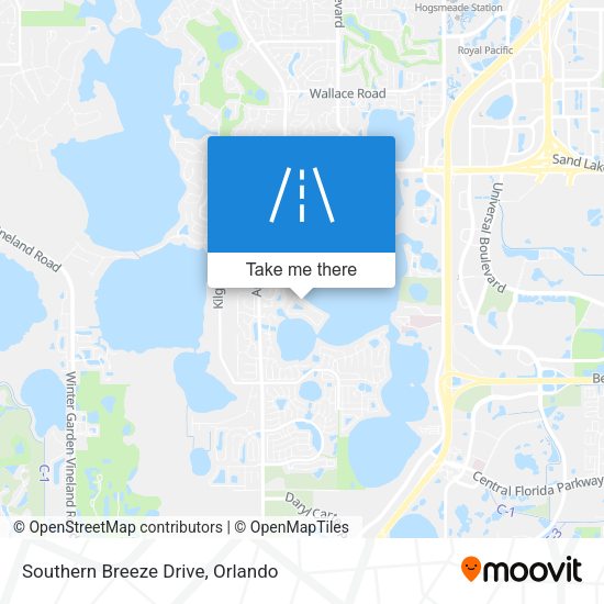 Mapa de Southern Breeze Drive