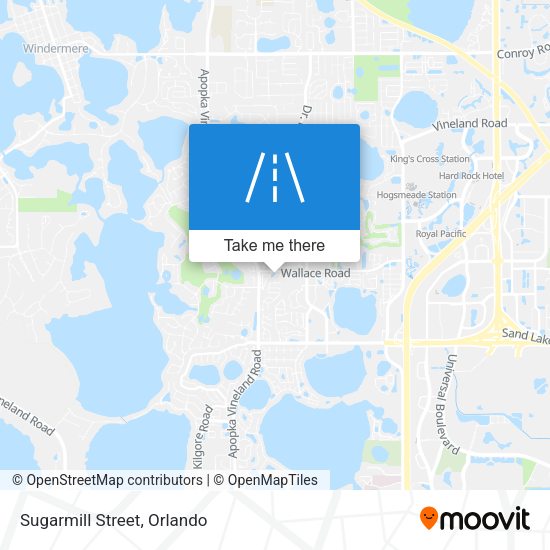Mapa de Sugarmill Street