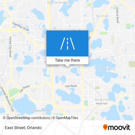 Mapa de East Street