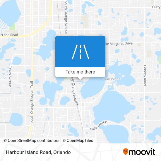 Harbour Island Road map
